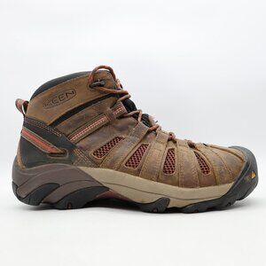 Keen Utility Flint II Mid Waterproof Men's US Size 10 Steel Toe Work Boots